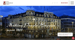 Desktop Screenshot of hotelschweizerhof.com